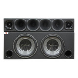 Caixa High Performance 12   Pioneer Ts w3060br   Corneteira