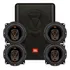 Caixa Jbl Ativa Sw8ams 200w + 4 Alto Falantes 5 5trms80 160w
