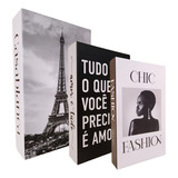 Caixa Livro Decorativo Fake