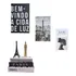Caixa Livro Decorativo Fake Kit 3 Porta Objetos Travel Bonjour Paris