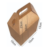 Caixa Maleta Lanches Delivery 400 Unidades
