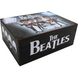 Caixa Organizadora Presente Decoração Banda Beatles Mdf