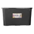 Caixa Organizadora Rattan 70 Litros Preto