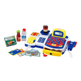 Caixa Registradora Infantil Azul Dmt3816   Dm Toys