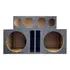 Caixa Regua 2 Woofer 12 + 2 Driver 2 Tweeter Vazia Curta