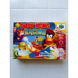 Caixa Repro + Berço Diddy Kong Racing - Nintendo 64