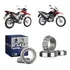 Caixa Rolamento Direção Cônica Riffel Bros 125 150 160 Honda