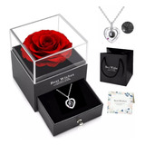 Caixa Rosa Eterna Colar