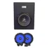 Caixa Slim Amplificada 350w Corzus + Kit 2 Vias Hurricane