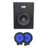 Caixa Slim Amplificada 350w Corzus+kit 2vias Hurricane