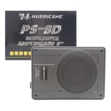 Caixa Slim Amplificada Digital Hurricane 8pol Ps-8d Aluminio