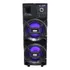 Caixa Som Amplificada Bluetooth 1100w Rms Woofer Mp3 Usb Led Tws Bivolt Aca 1101 Duplo 8 Black