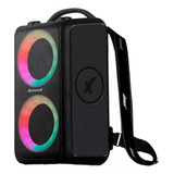 Caixa Som Bluetooth Portátil Amplificada 600w Rms Bateria Potente Amvox Aca 600 Bagvox