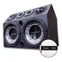 Caixa Som Trio 2 Sub Pioneer 3060 + Modulo Taramps Ds 800x4