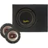 Caixa Sub Slim 8' 200wrms + Alto Falante 6' Bravox