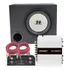 Caixa Subwoofer Hurricane 10 Pol + Modulo Taramps Ts 400x4 