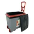 Caixa Térmica Cooler Antares 34 Lt Com Rodinhas Pesca Camping Praia Cor Vermelho