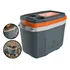 Caixa Térmica Cooler Com Alça Praia Pesca Camping Cor Cinza