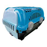 Caixa Transportadora Luxo Para Pet N 1 Azul Furação 0517