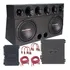 Caixa Trio 2 Sub Pioneer Completa+ Mod Falcon Driver Tweeter