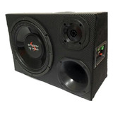 Caixa Trio Amplificada Black Sturdy Sub 12+ Modulo 400watts