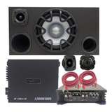 Caixa Trio Bravox Uxp 12'' 55l Falcon Df1200x4dx D200x St200