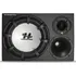 Caixa Trio Hurricane Platino 12 Corneta Super Tweeter