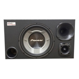 Caixa Trio Pioneer Ts w3060br   Driver D250x   Tweeter St200