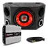 Caixa Trio Som De Carro 12 Pol Completa + Taramps Tl 1500