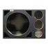 Caixa Trio Vazia 15'' Duto Triangular + 2 Driver + 1 Tweeter