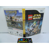 Caixa Vazia C/ Manual Do Lego Star Wars Wii Sem O Cd Do Jogo