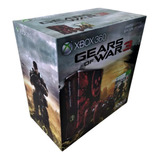 Caixa Vazia De Madeira Mdf Xbox 360 Gears Of War