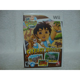 Caixa Vazia Jogo Wii Go Diego Go- Safari Rescue- Sem O Jogo