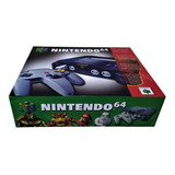 Caixa Vazia Nintendo 64 Para 4 Controles De Madeira Mdf
