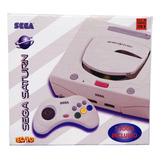 Caixa Vazia Sega Saturn Branco Tec Toy - Excelente Qualidade