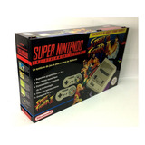 Caixa Vazia Super Famicom Street Fighter 2 Em Madeira Mdf