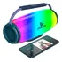 Caixinha Caixa De Som Bluetooth Portátil 18w Led Fm Usb Pc