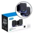 Caixinha De Som Amplificada Pc E Notebook Usb P2 12w Com Led