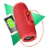 Caixinha De Som Potente Alta Bluetooth Rádio Fm Sd Pen Drive Cor Vermelho