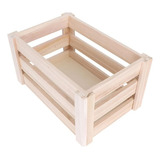 Caixote De Decoração Frutas Plantas Feiras 25 X 18 X 36