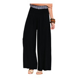 Calca Branca Feminina Pantalona