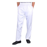 Calca Branca Uniforme Oxford