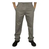 Calca Brim Cinza Uniforme