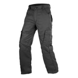 Calça Cargo Tática 6 Bolsos Poly Rip Stop Reforçada Airsoft