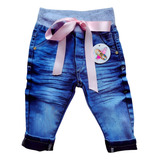 Calca Culote Jeans Bebe