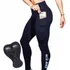 Calça De Ciclismo Bike Cós Alto Com Forro Gel Densidade D120