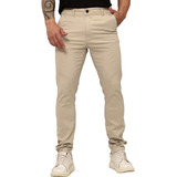 Calça De Sarja Masculina Slim Sport Fino Linha Premium
