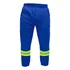 Calça De Uniforme Brim Pesado   Com Faixa Refletiva