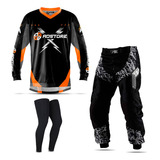 Calça E Camisa Motocross Trilha Ad Store Pro Tork   Pernito