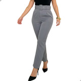 Calca Feminina Alfaiataria Com